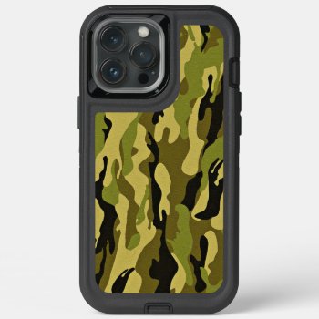 Camo Otterbox Apple Iphone 13 Pro Max Case by MushiStore at Zazzle