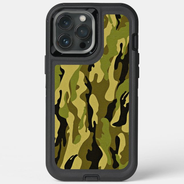 Camo OtterBox Apple iPhone 13 Pro Max Case (Back)