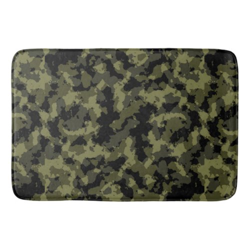 Camo Pattern Bath Mat