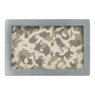Camo Pattern Belt Buckle