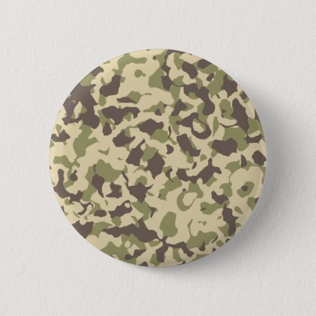 Camo Pattern Button (Front)