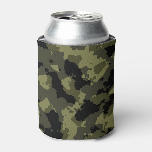 Camo Pattern Can Cooler (Can Front)