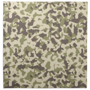 Camo Pattern Cloth Napkin