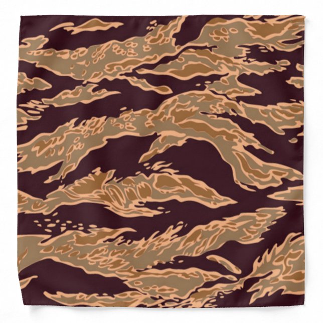 Camo Pattern fun everyday Bandana (Front)