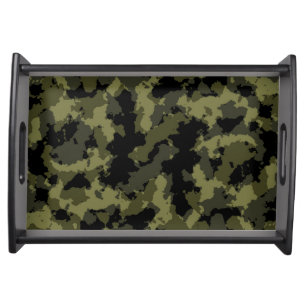 Camo Pattern Serving Tray