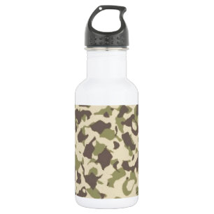 Camo Pattern Stainless Steel Water Bottle