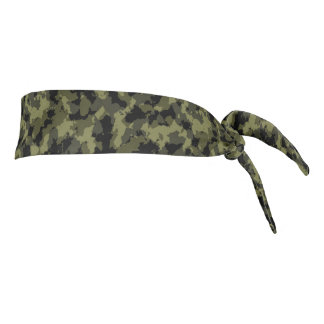 Camo Pattern Tie Headband