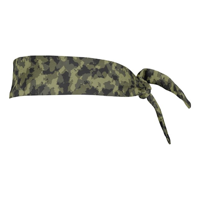 Camo Pattern Tie Headband (Rotate 90)