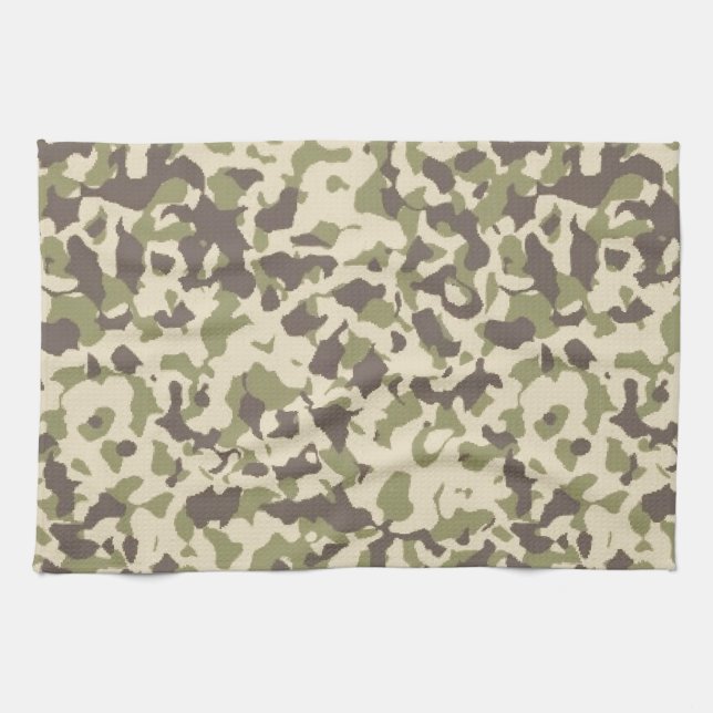 Camo Pattern Towel (Horizontal)