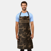 Camo Personalized Brown