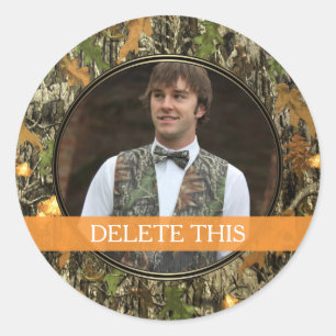 Camo Photo Stickers
