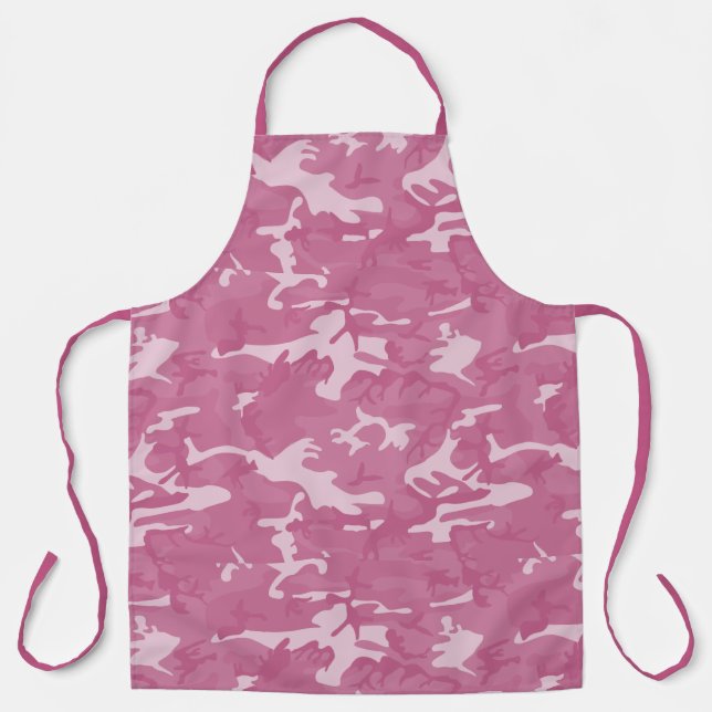 Camo Pink Apron (Front)