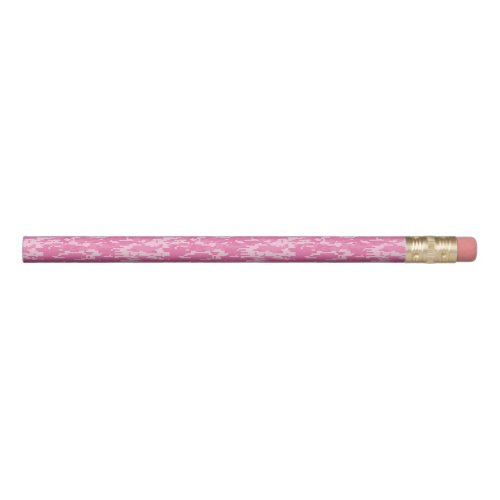 Camo Pink Camouflage Pencil