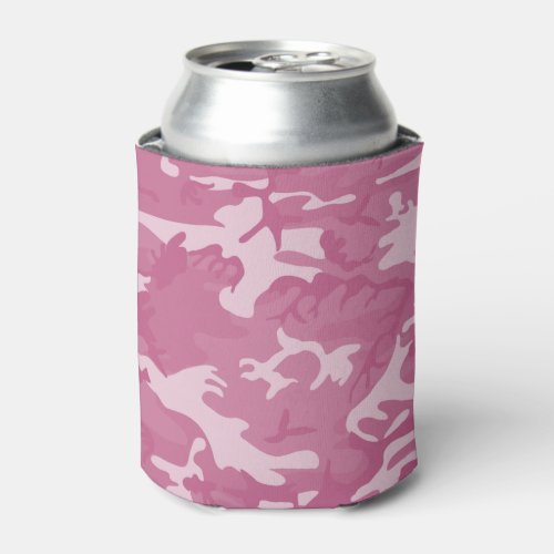 Camo Pink Can Cooler