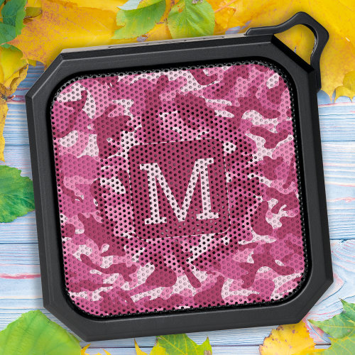 Camo Pink Personalized Cool Girly Camouflage Bluetooth Speaker