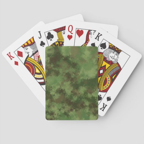 Camo Playing Cards
