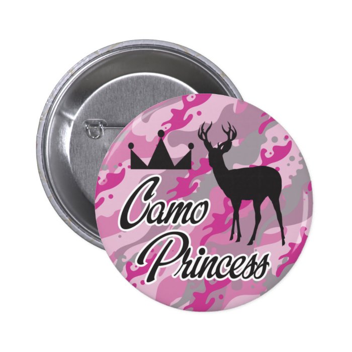 Camo Princess Pin