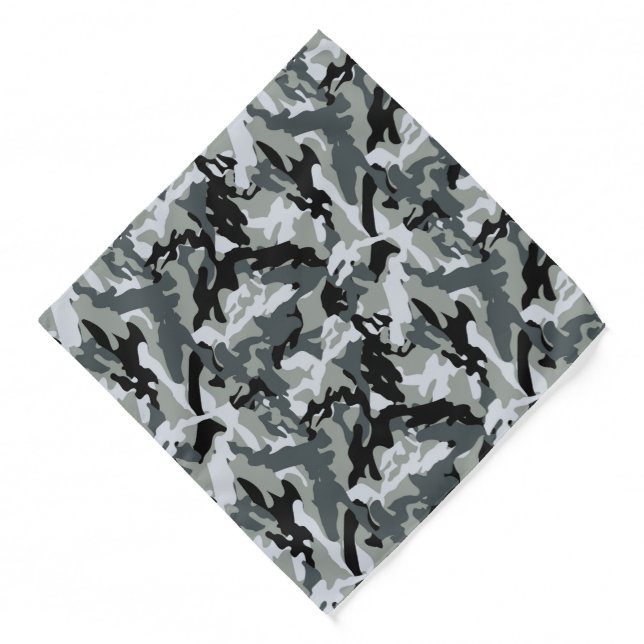 Camo Print Bandana (Front)