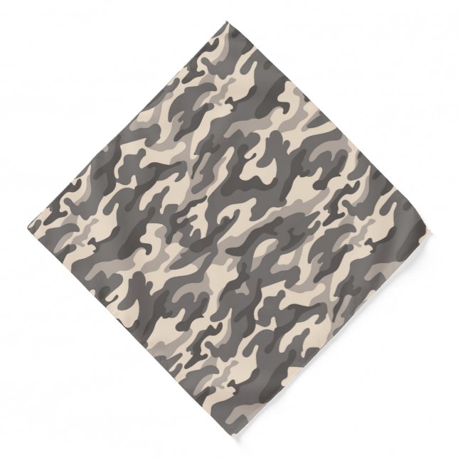 Camo Print Bandana (Front)