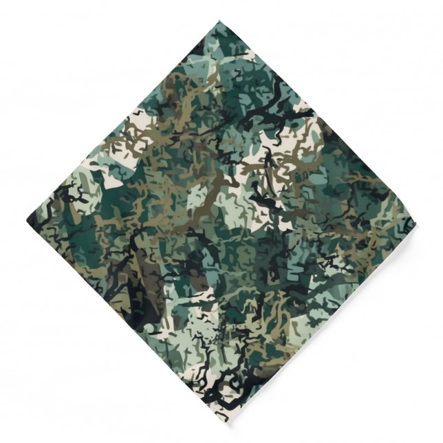 Camo Print Bandana (Front)