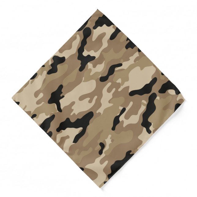 Camo Print Bandana (Front)