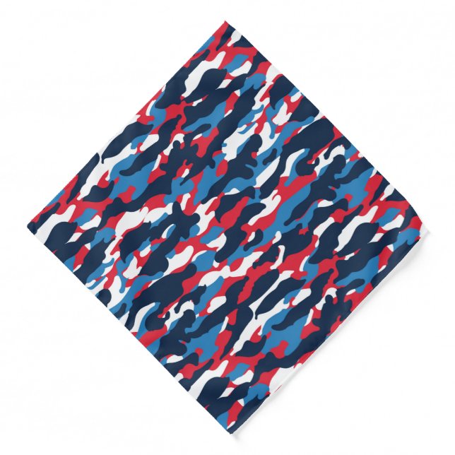 Camo Print Bandana (Front)