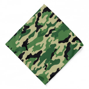 Camo Print Bandana