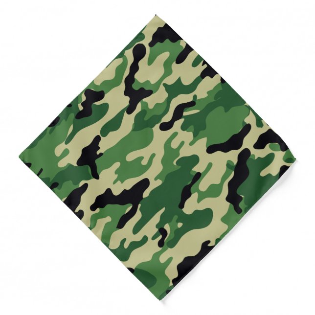 Camo Print Bandana (Front)