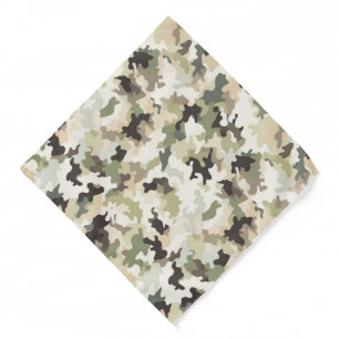 Camo Print Bandana