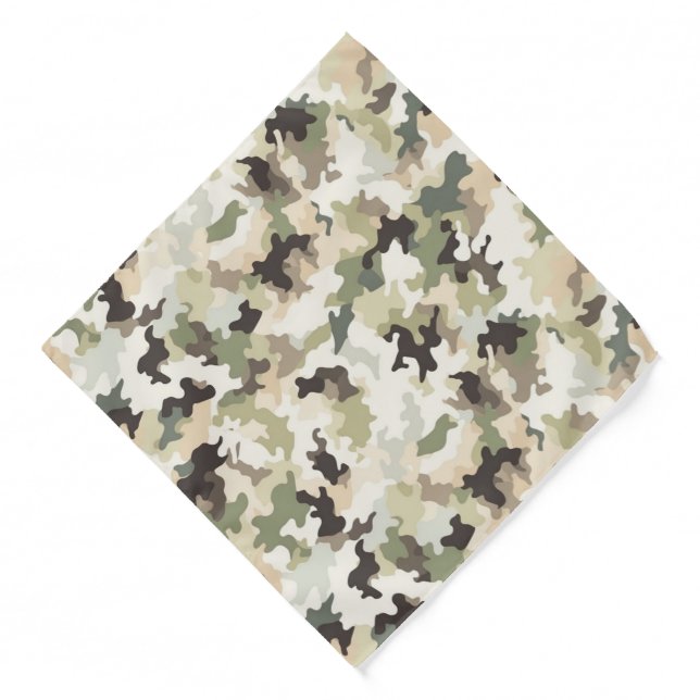 Camo Print Bandana (Front)