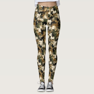 Camo Print Secret Santa Gift Women Gym Clothes Leggings