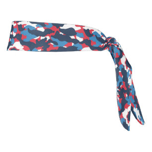 Camo Print Tie Back Headband