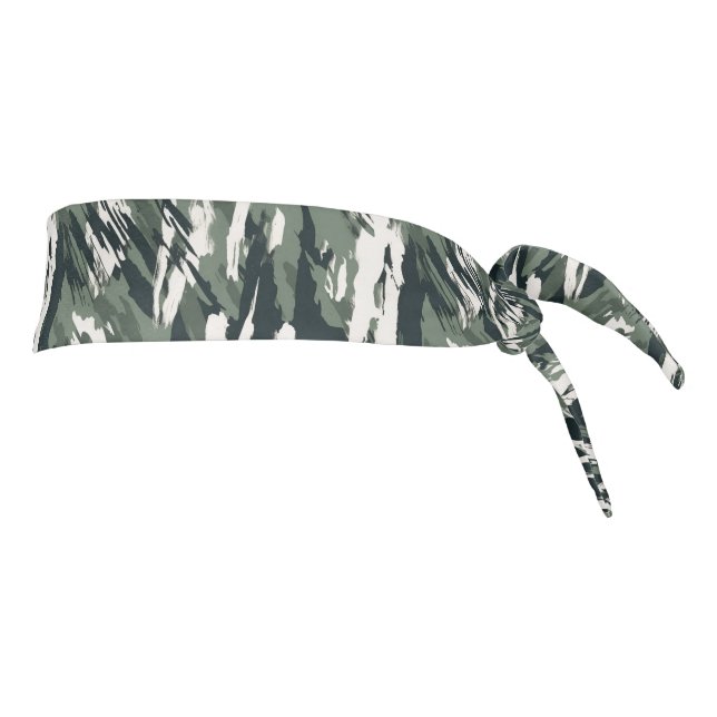 Camo Print Tie Back Headband (Rotate 90)