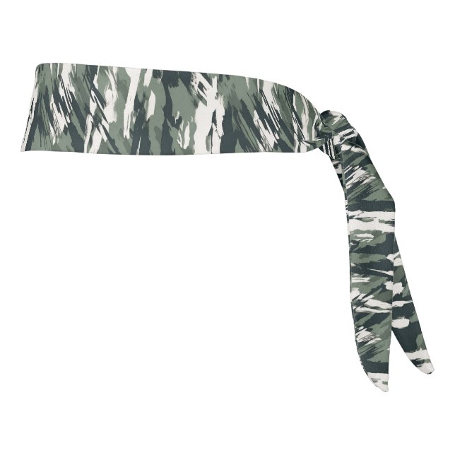 Camo Print Tie Back Headband (Rotate 90)