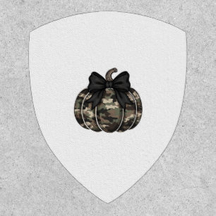 Camo Pumpkin Classic T-Shirt.png Patch