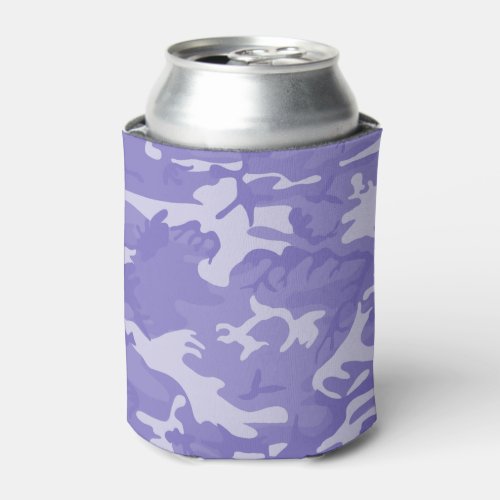 Camo Purple Can Cooler