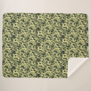 Camo Sherpa Blanket