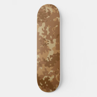 Camo Skateboard Desert Brown Tan