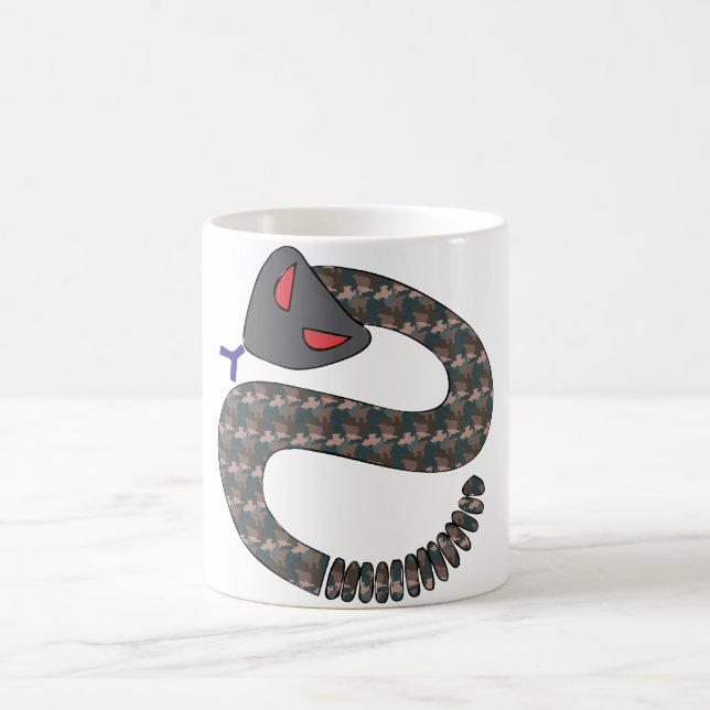Camo Snake Mug (Center)