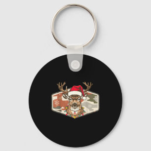 Camo Southern Local Boy Christmas Deer Hunting Xma Keychain