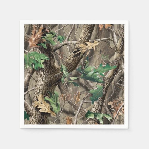 Camo Standard Cocktail Paper Napkins