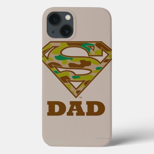 Camo Super Dad iPhone 13 Case