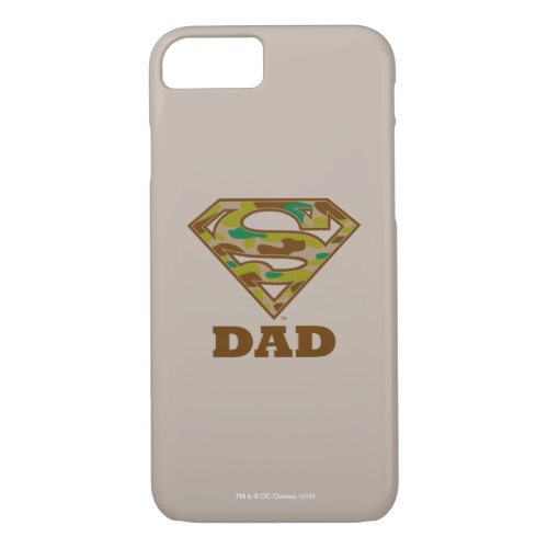 Camo Super Dad iPhone 87 Case