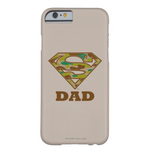 Camo Super Dad Barely There iPhone 6 Case