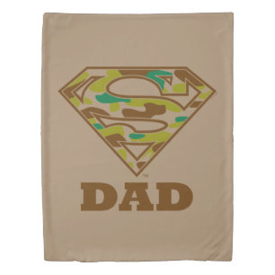 Camo Super Dad Duvet Cover