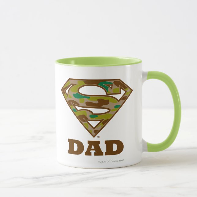Camo Super Dad Mug (Right)