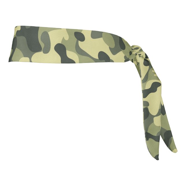 Camo Tie Headband (Rotate 90)