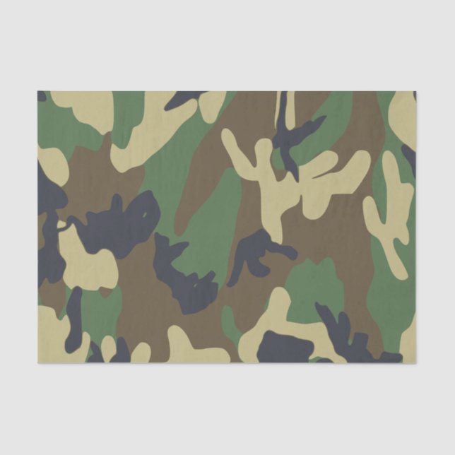 Camo Tissue Paper (Front)