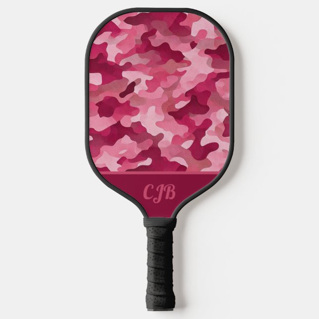 Camo Trendsetter Pickleball Paddle (Front)