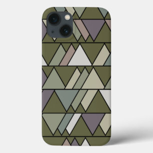 Camo Triangles  iPhone 13 Case
